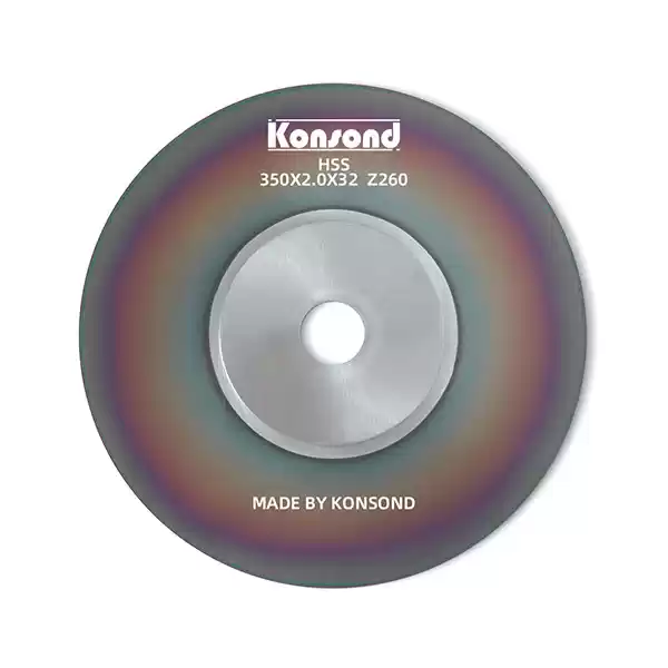 Customized HSS Saw Blade Without Teeth--SAX Coating 200-550mm or can be customized for for bars, pipes, aluminum and other hard metal materials